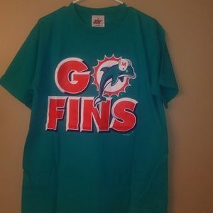 Vintage 1998 Miami Dolphins Go Phins T-shirt